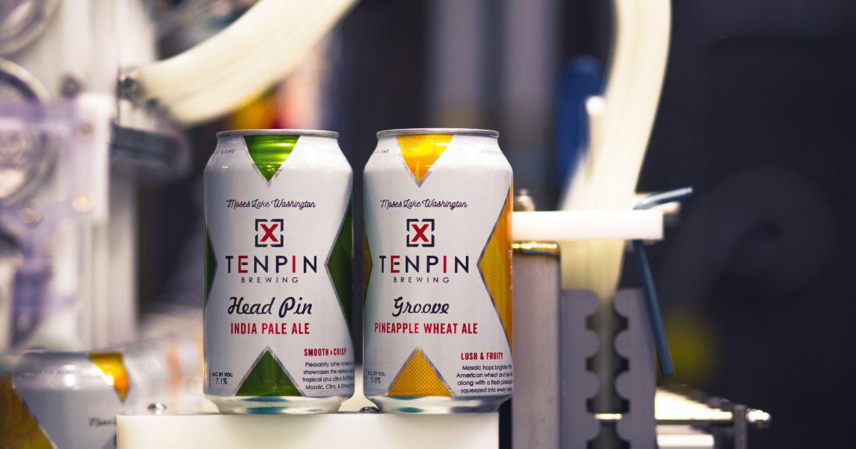 Ten Pin Brewing canned beers